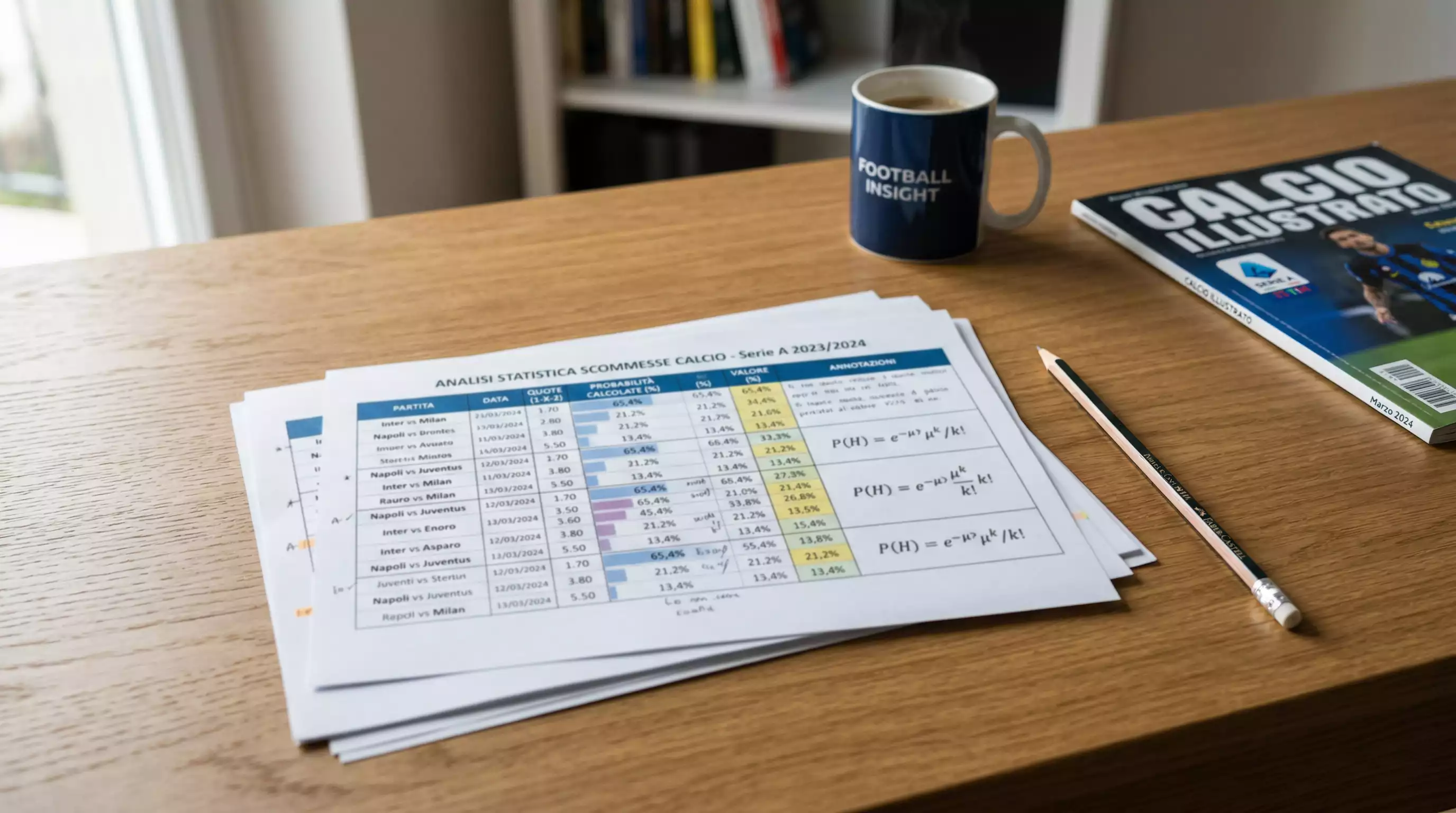 Analisi statistica per le scommesse sul calcio