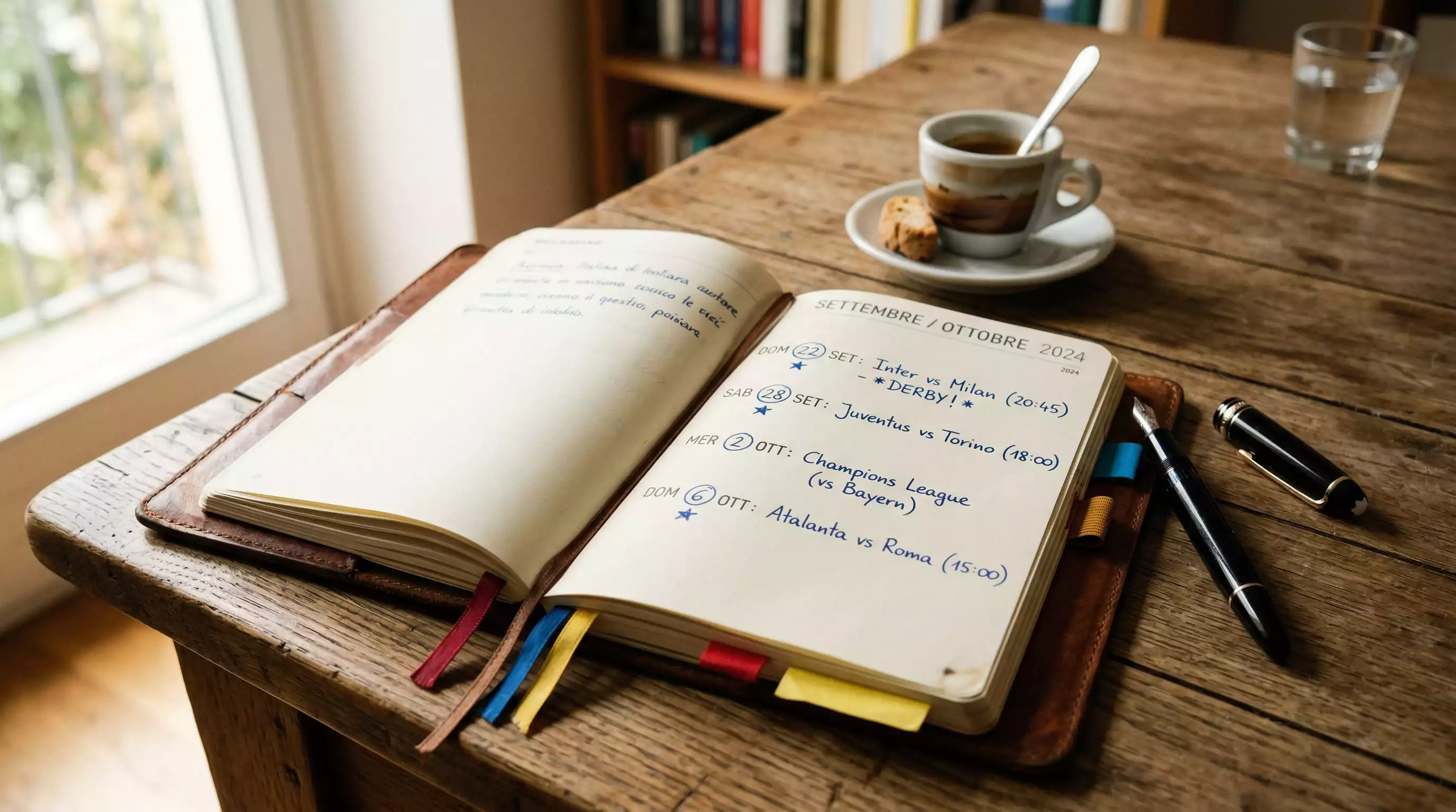 Calendario delle giornate del campionato Serie A